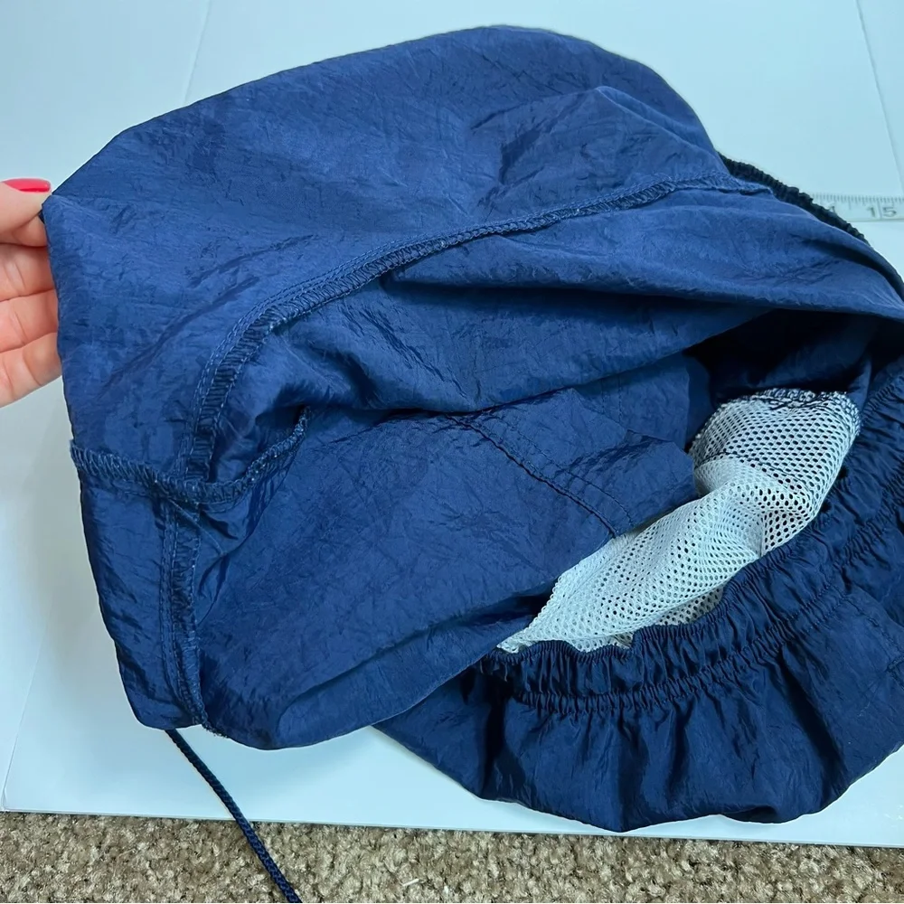 Vintage Nike 90s Men’s Swim Trunks Shorts Size Medium Blue